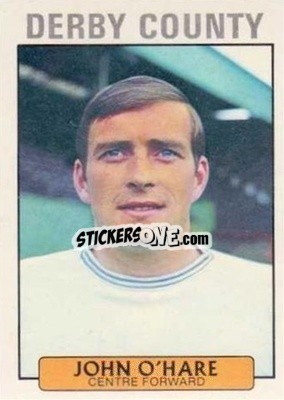 Cromo John O'Hare - Scottish Footballers 1971-1972
 n. 58 - A&BC