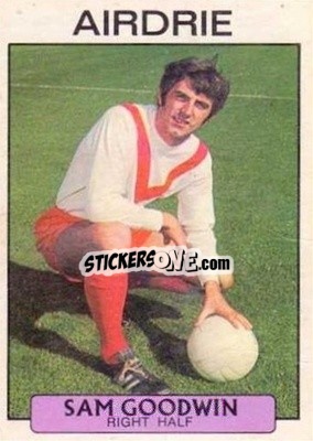 Sticker Sam Goodwin - Scottish Footballers 1971-1972
 n. 74 - A&BC