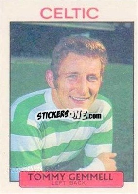 Cromo Tommy Gemmell - Scottish Footballers 1971-1972
 - A&BC