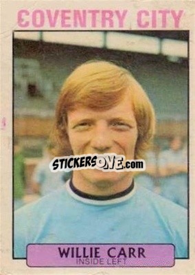 Sticker Willie Carr - Scottish Footballers 1971-1972
 n. 140 - A&BC