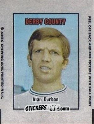 Cromo Alan Durban - Footballers 1970-1971
 n. AT20 - A&BC