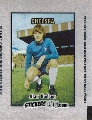 Sticker Alan Hudson - Footballers 1970-1971
 n. AT36 - A&BC