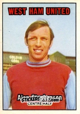 Cromo Alan Stephenson - Footballers 1970-1971
 - A&BC