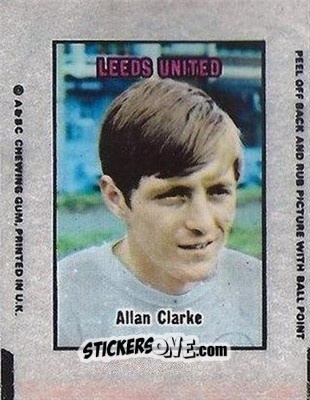 Sticker Allan Clarke - Footballers 1970-1971
 n. AT14 - A&BC