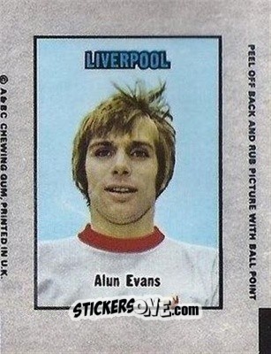 Figurina Alun Evans - Footballers 1970-1971
 n. AT22 - A&BC