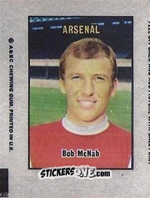 Sticker Bob McNab - Footballers 1970-1971
 - A&BC