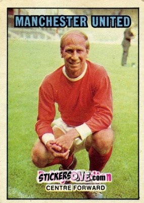 Sticker Bobby Charlton - Footballers 1970-1971
 n. 26 - A&BC