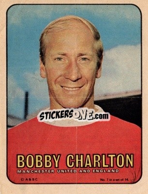 Sticker Bobby Charlton - Footballers 1970-1971
 - A&BC