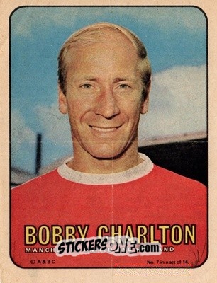 Sticker Bobby Charlton - Footballers 1970-1971
 n. PP7 - A&BC