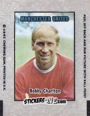 Sticker Bobby Charlton - Footballers 1970-1971
 n. AT11 - A&BC