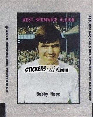 Sticker Bobby Hope - Footballers 1970-1971
 - A&BC