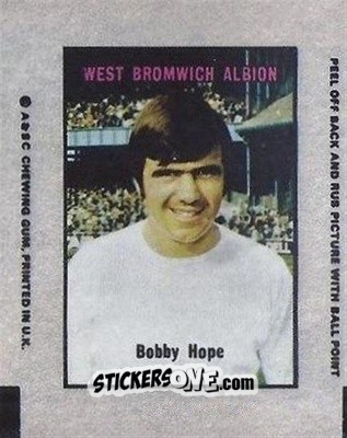 Sticker Bobby Hope - Footballers 1970-1971
 n. AT35 - A&BC