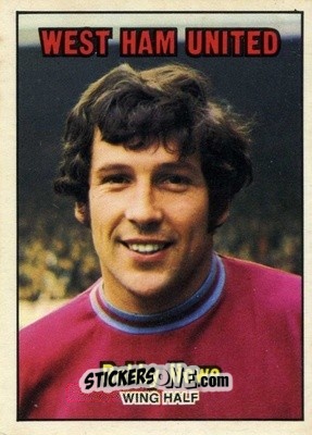 Sticker Bobby Howe - Footballers 1970-1971
 n. 117 - A&BC
