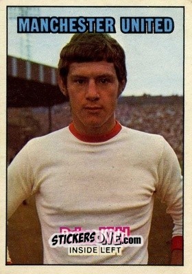 Sticker Brian Kidd - Footballers 1970-1971
 n. 67 - A&BC
