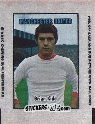 Cromo Brian Kidd - Footballers 1970-1971
 n. AT43 - A&BC