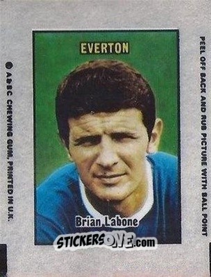 Sticker Brian Labone - Footballers 1970-1971
 n. AT44 - A&BC