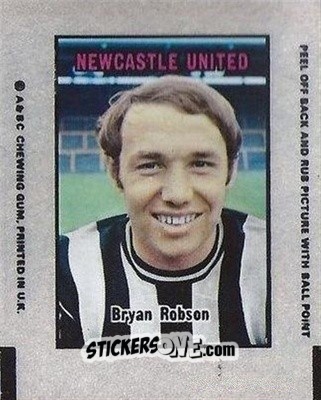 Sticker Bryan Robson - Footballers 1970-1971
 - A&BC