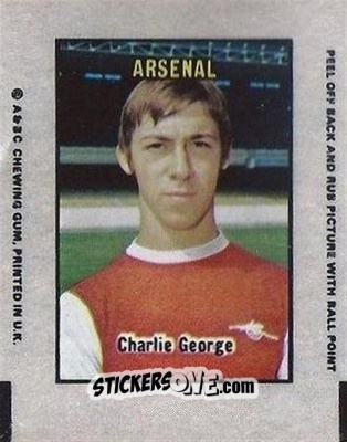 Sticker Charlie George - Footballers 1970-1971
 n. AT23 - A&BC