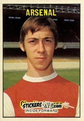 Sticker Charlie George - Footballers 1970-1971
 n. 76 - A&BC
