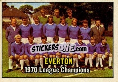 Sticker Checklist 86-169 - Footballers 1970-1971
 - A&BC