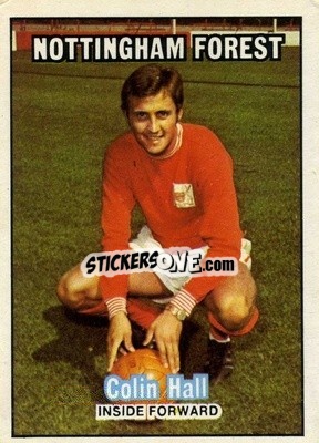 Sticker Colin Hall - Footballers 1970-1971
 - A&BC
