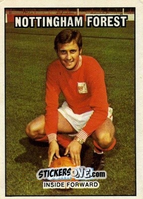 Sticker Colin Hall - Footballers 1970-1971
 n. 27 - A&BC