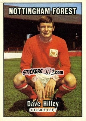 Sticker Dave Hilley - Footballers 1970-1971
 - A&BC