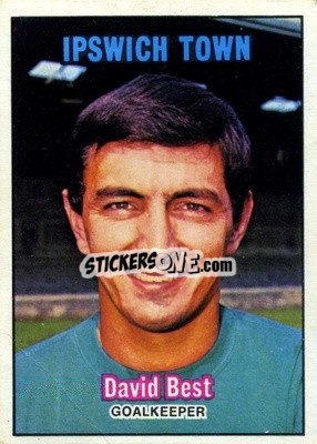 Sticker David Best - Footballers 1970-1971
 - A&BC