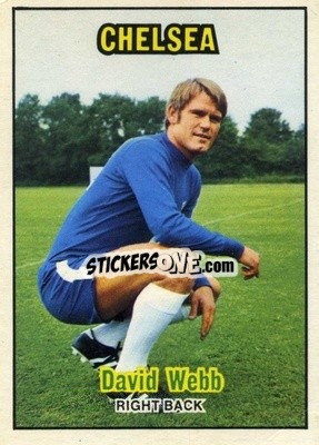 Sticker David Webb - Footballers 1970-1971
 - A&BC