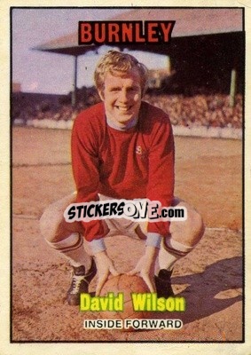 Sticker David Wilson - Footballers 1970-1971
 - A&BC