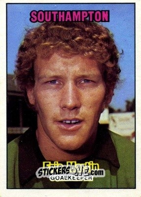 Sticker Eric Martin - Footballers 1970-1971
 n. 75 - A&BC