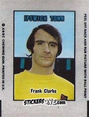 Sticker Frank Clarke - Footballers 1970-1971
 n. AT15 - A&BC