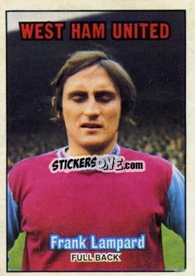 Cromo Frank Lampard - Footballers 1970-1971
 - A&BC