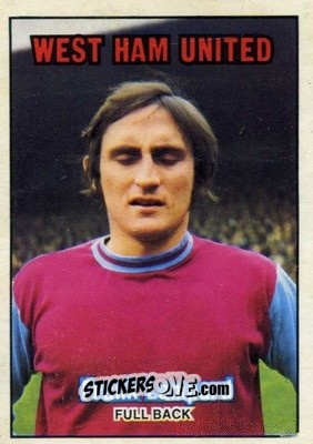 Sticker Frank Lampard - Footballers 1970-1971
 n. 97 - A&BC