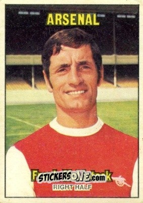 Sticker Frank McLintock - Footballers 1970-1971
 n. 113 - A&BC