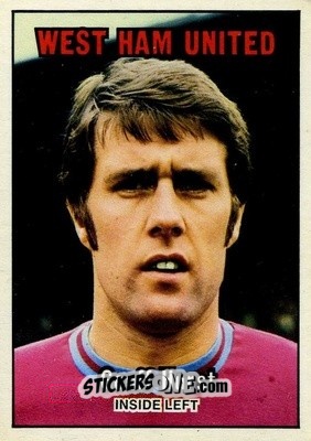 Sticker Geoff Hurst - Footballers 1970-1971
 n. 114 - A&BC