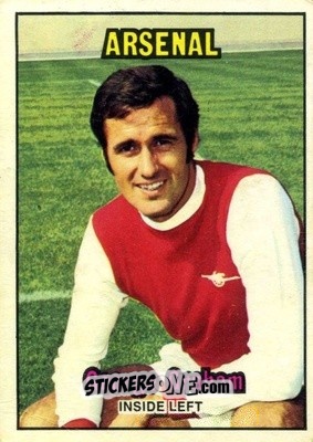 Sticker George Graham - Footballers 1970-1971
 n. 91 - A&BC