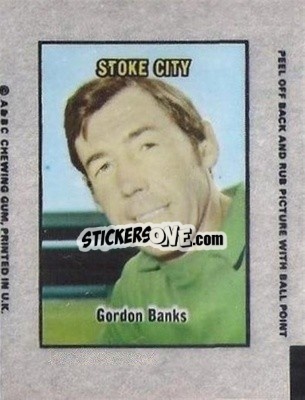 Sticker Gordon Banks - Footballers 1970-1971
 - A&BC