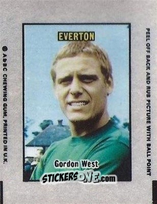Figurina Gordon West - Footballers 1970-1971
 n. AT71 - A&BC