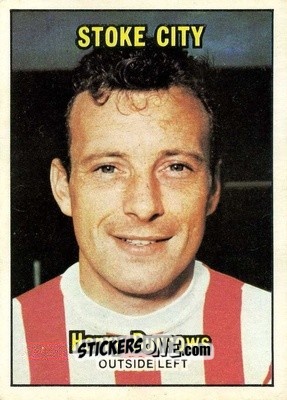 Sticker Harry Burrows - Footballers 1970-1971
 - A&BC