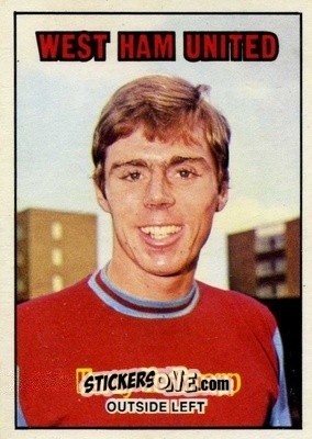 Sticker Harry Redknapp - Footballers 1970-1971
 n. 133 - A&BC