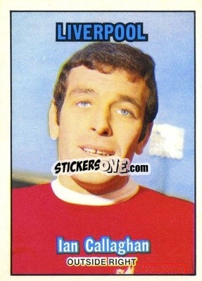 Sticker Ian Callaghan - Footballers 1970-1971
 - A&BC