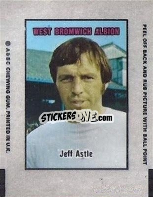 Cromo Jeff Astle - Footballers 1970-1971
 - A&BC