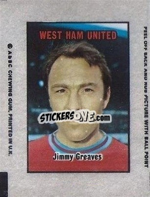Cromo Jimmy Greaves - Footballers 1970-1971
 - A&BC
