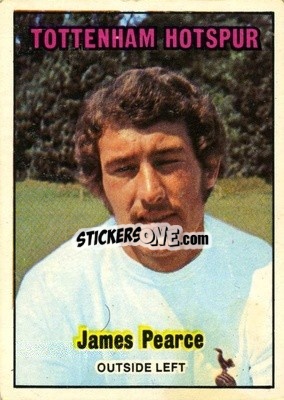 Sticker Jimmy Pearce - Footballers 1970-1971
 - A&BC