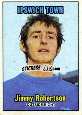 Sticker Jimmy Robertson - Footballers 1970-1971
 - A&BC