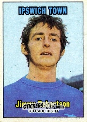 Cromo Jimmy Robertson - Footballers 1970-1971
 - A&BC