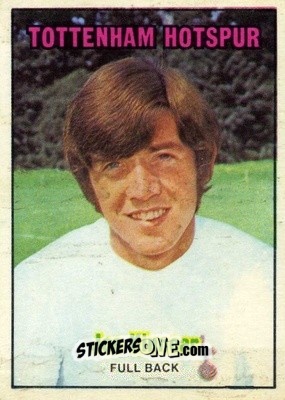 Sticker Joe Kinnear - Footballers 1970-1971
 n. 211 - A&BC