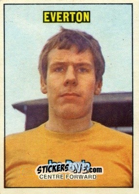 Sticker Joe Royle - Footballers 1970-1971
 n. 202 - A&BC