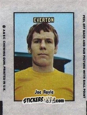 Sticker Joe Royle - Footballers 1970-1971
 n. AT64 - A&BC